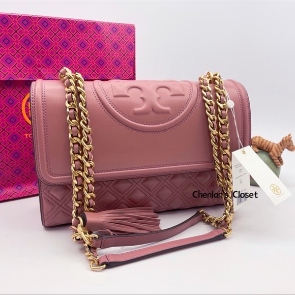 🌸NeW! Tory Burch LG Fleming Convertible Bag - Picture 4 of 15